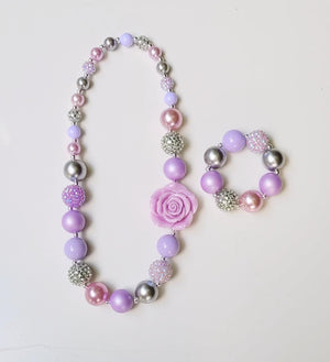 Sparkly Little Divas Necklace and Bracelet Sets